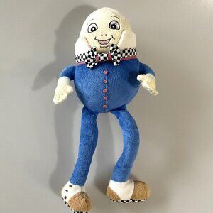 THE REAL MOTHER GOOSE SIDE KICKS HUMPTY DUMPTY PLUSH VINTAGE